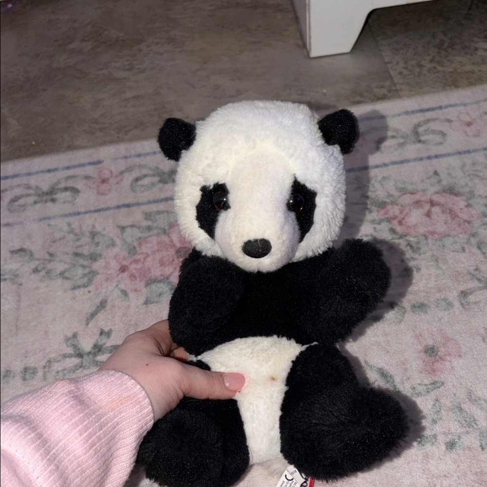 Adorable Douglas Black and White Panda Plush Toy